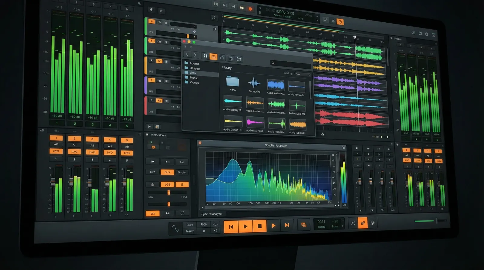 换妻视频 音效素材库界面展示
